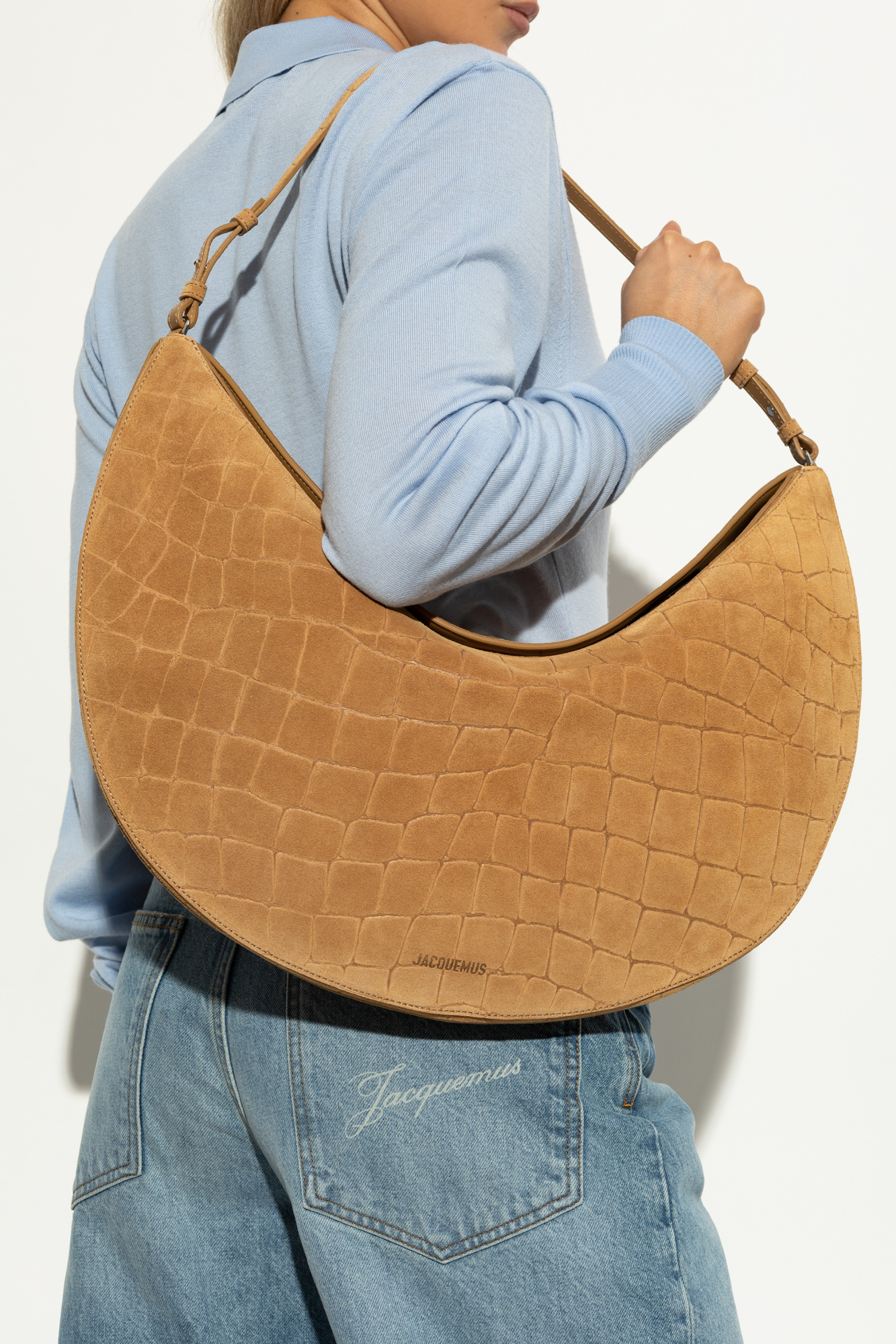Ovalo Leather Shoulder Bag main image 1